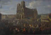 Pierre-Denis Martin Cavalcade of Louis XV after the coronation 26 october 1722 oil painting picture wholesale